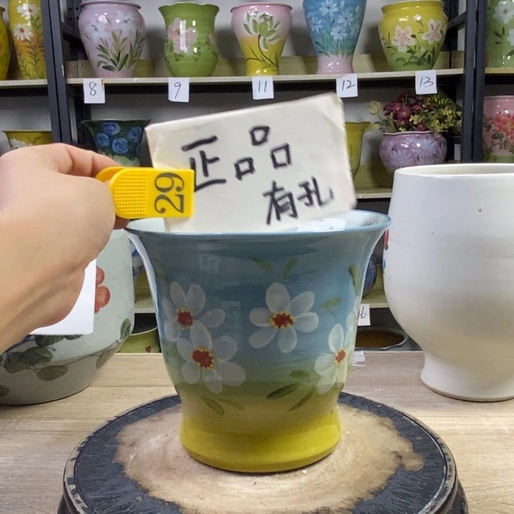 景德镇高温陶瓷花盆