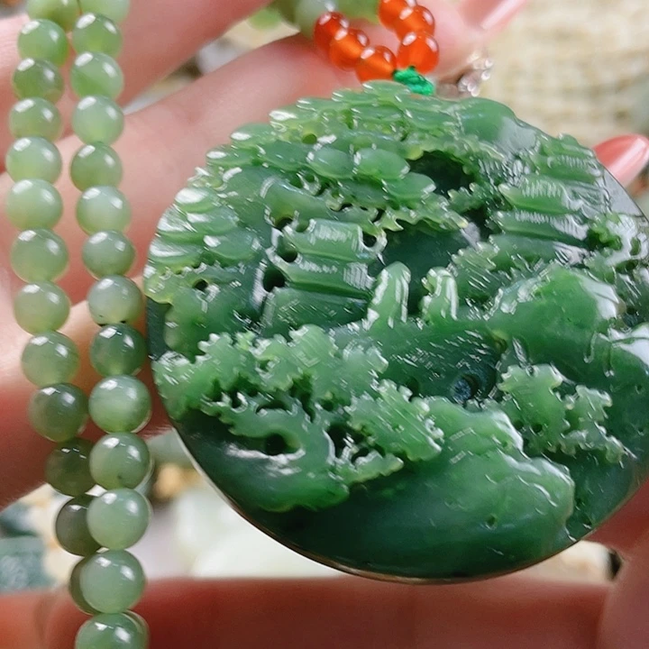 未镶嵌和田玉挂件