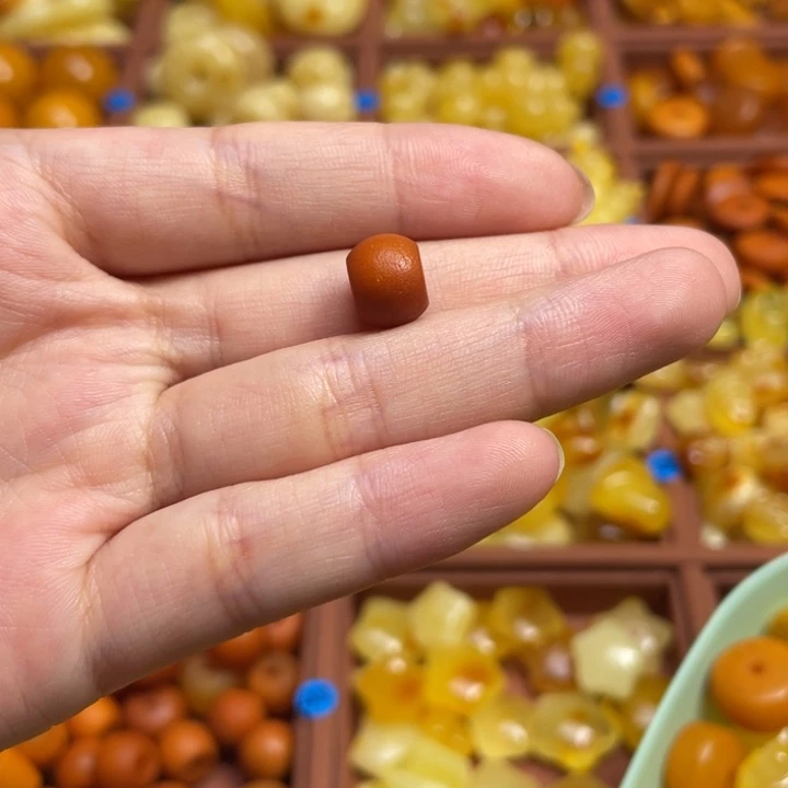 来***你蜜蜡未镶嵌珠宝奇石橘皮珠