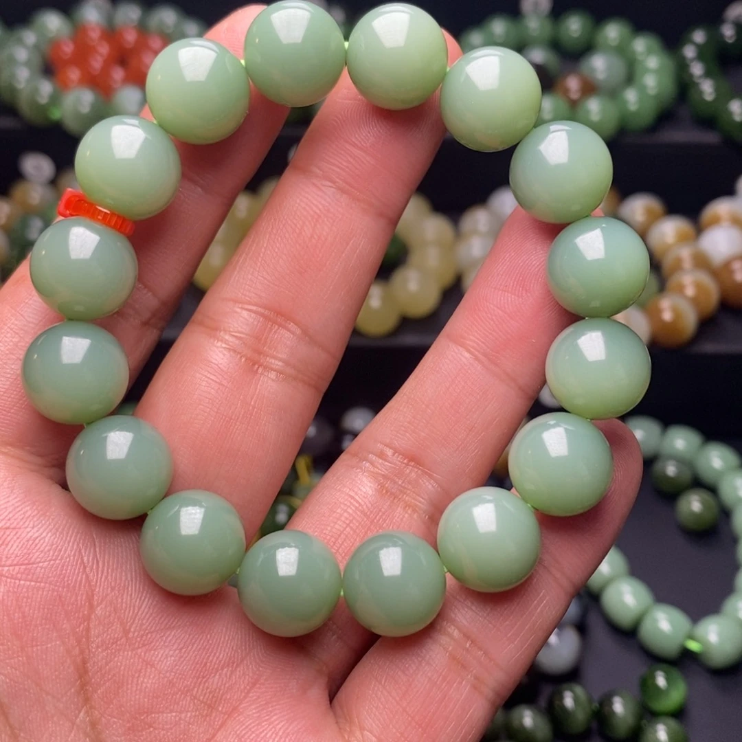 和田玉手串未镶嵌