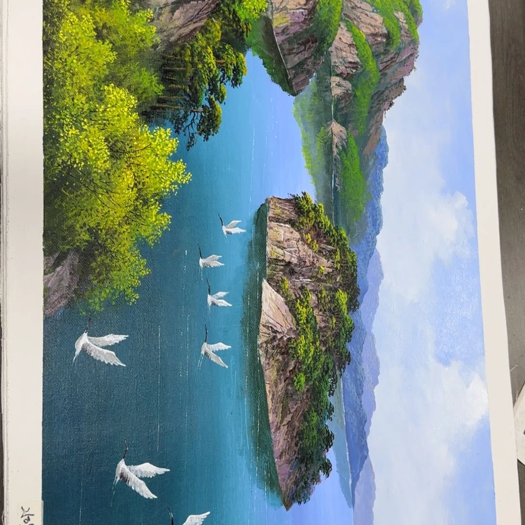 油画我是一个很喜欢你