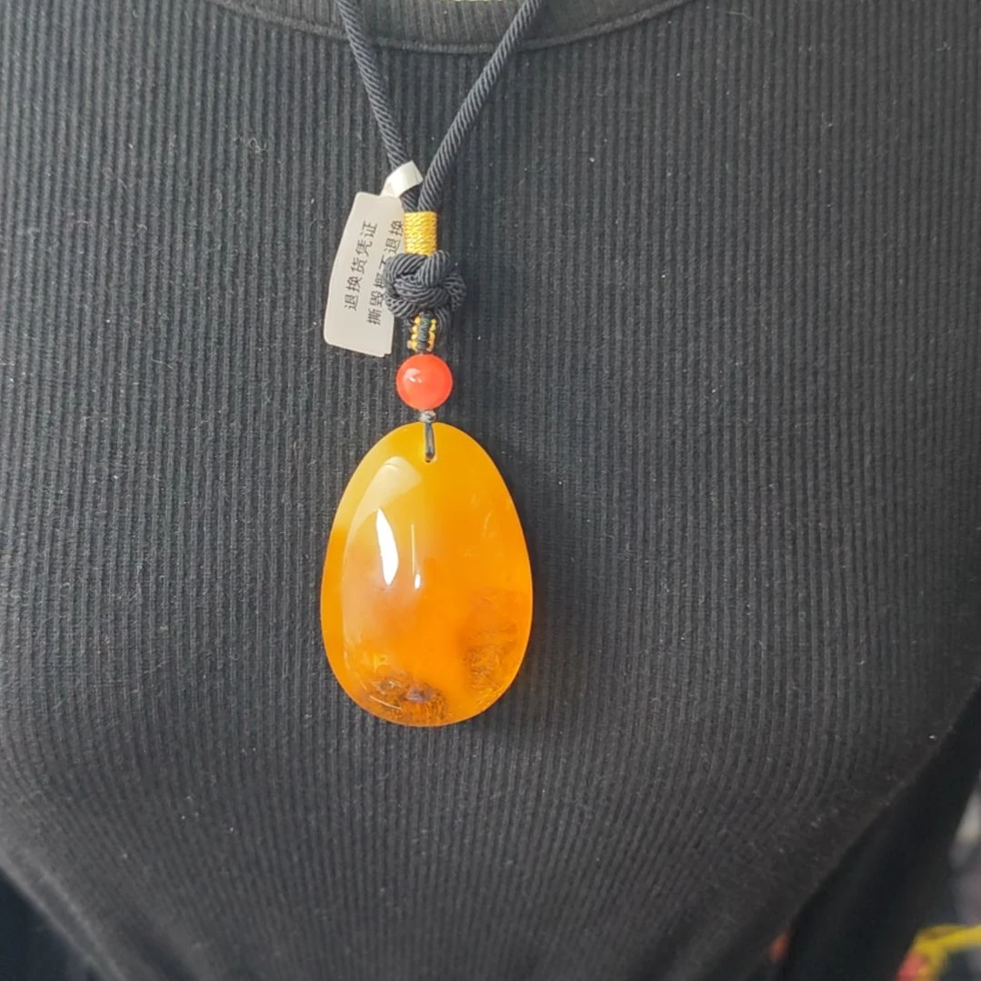 蜜蜡吊坠(赠链)未镶嵌