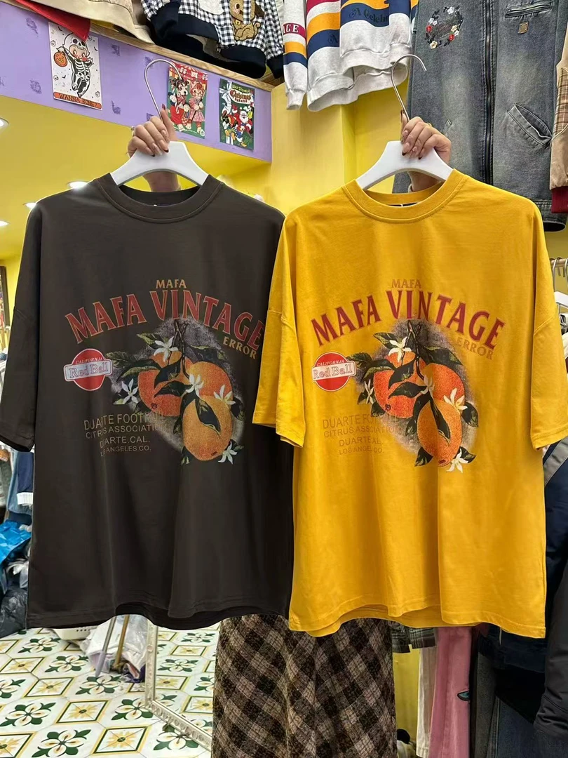 卡麦酱-INS 橘子短袖 3135