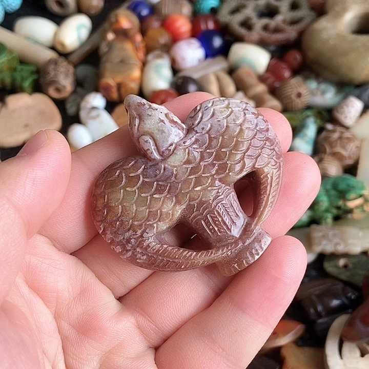 和田玉未镶嵌颈饰151