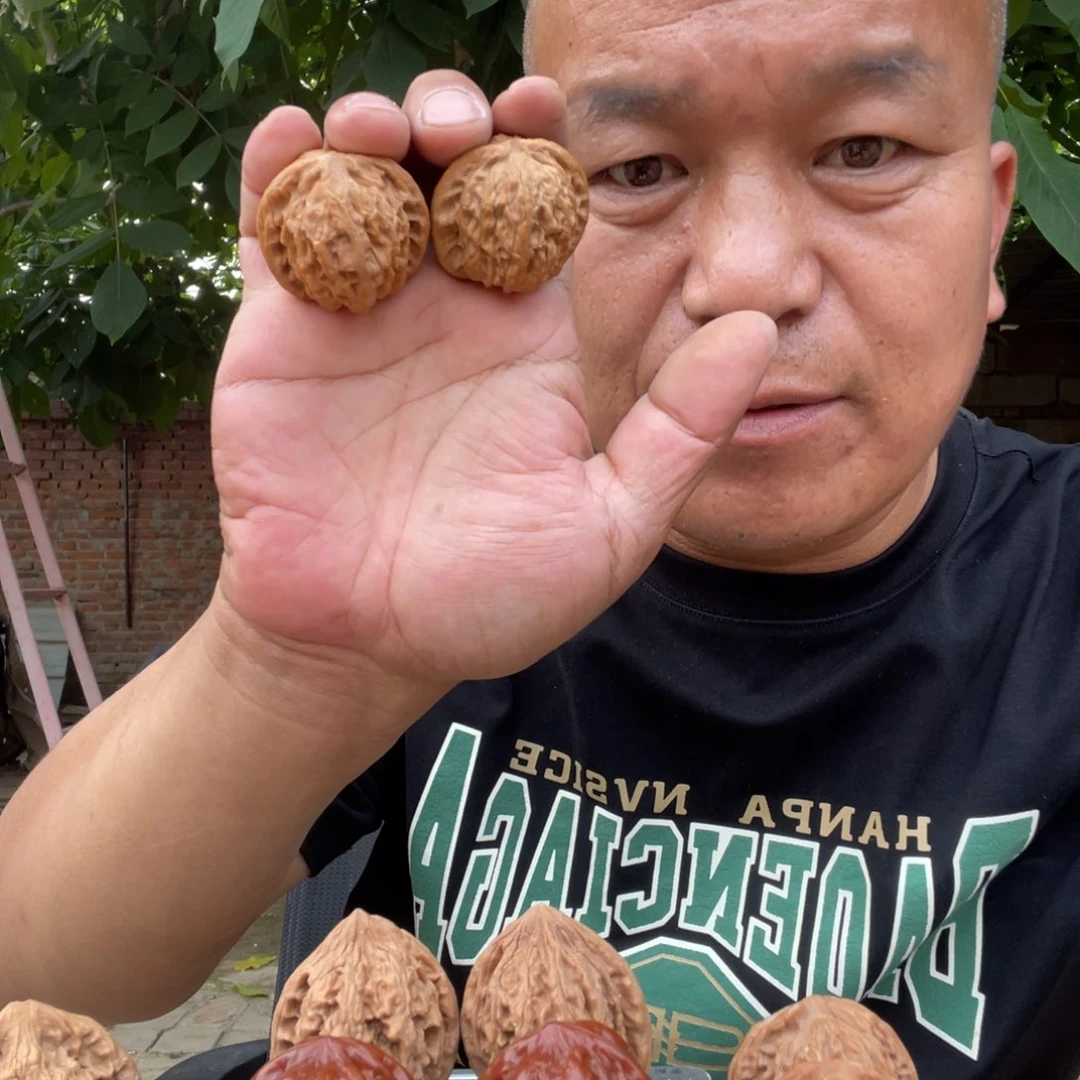 文玩核桃吊坠38磨盘