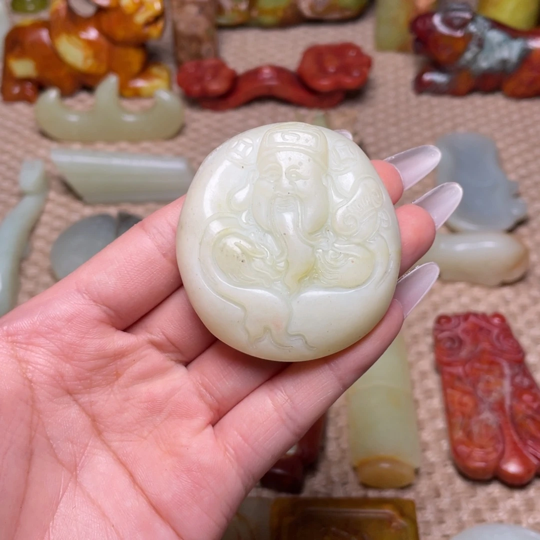白玉菩提吊坠白玉菩提白玉菩提摆件
