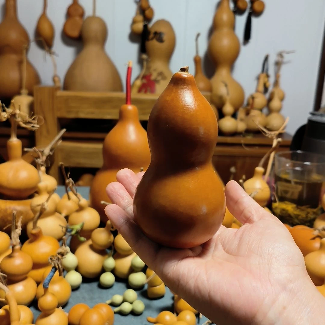 兔*兔葫芦福禄双全手把件