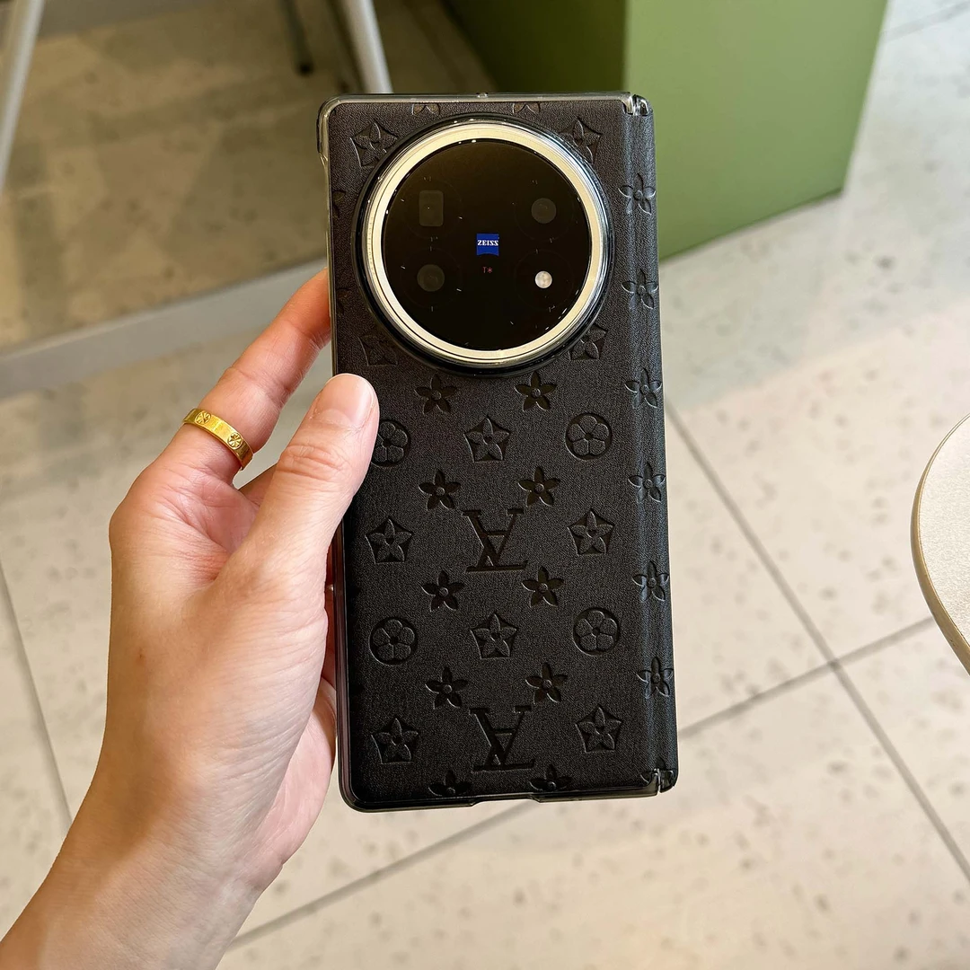 适用vivoxfold5手机壳新款中轴保护印花潮牌奢华高档外壳