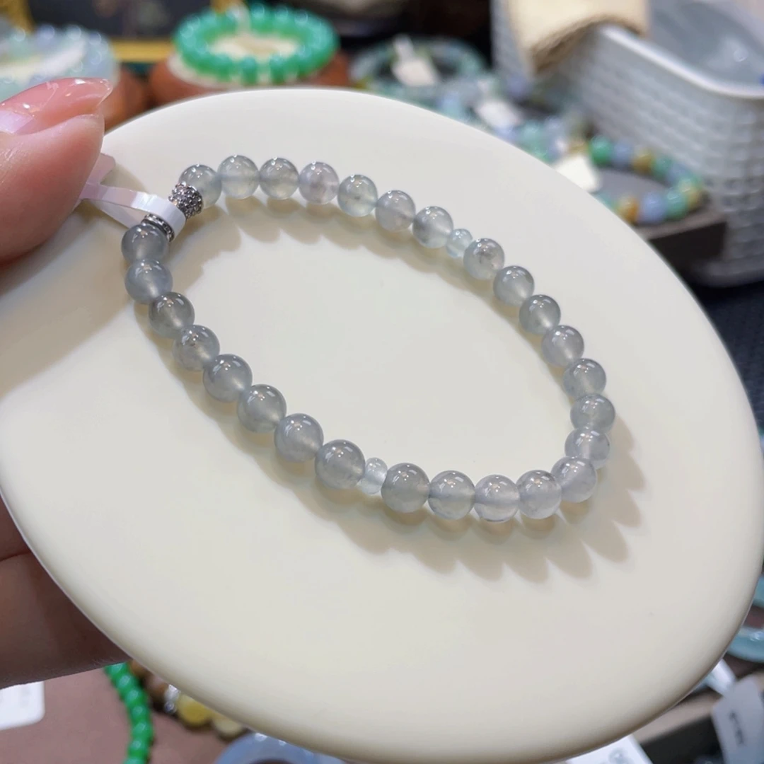 未镶嵌手链翡翠卡6冰咖