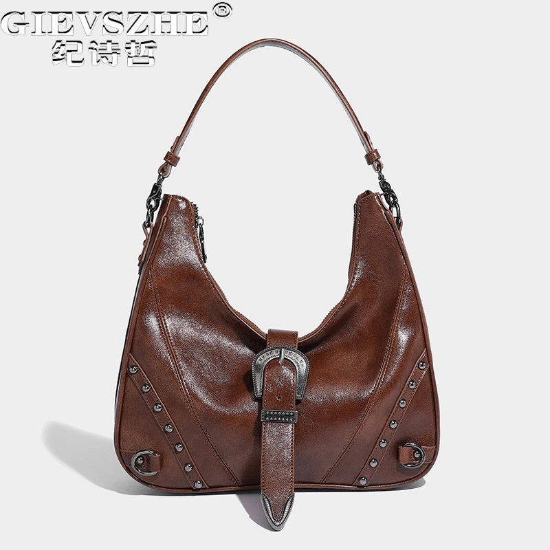 纪诗哲包包女款通勤单肩包百搭腋下包送女友老婆生日情人节礼物