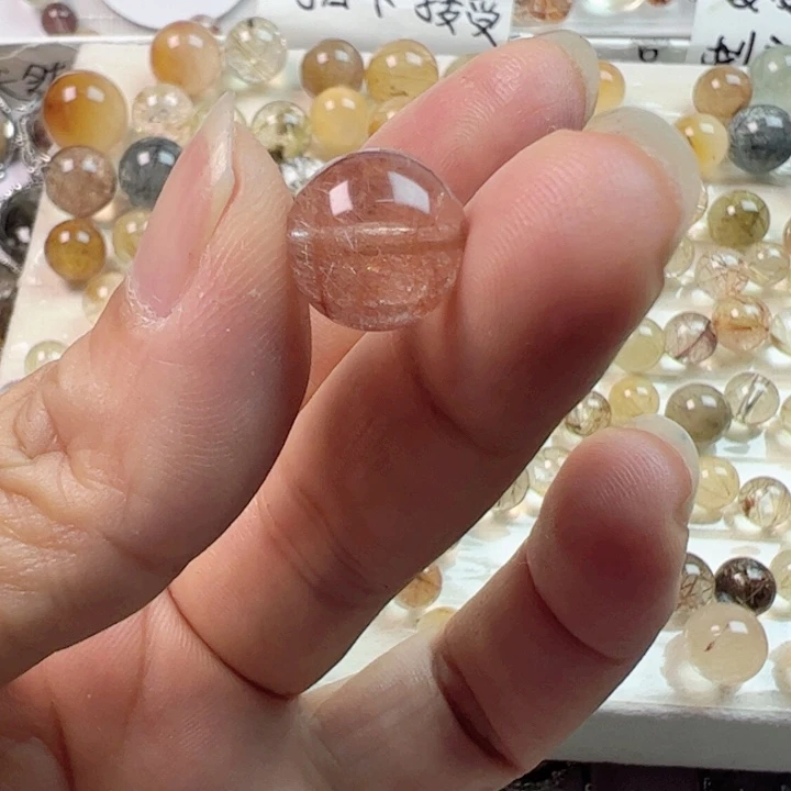 水晶手链银S925镶嵌颖**贝