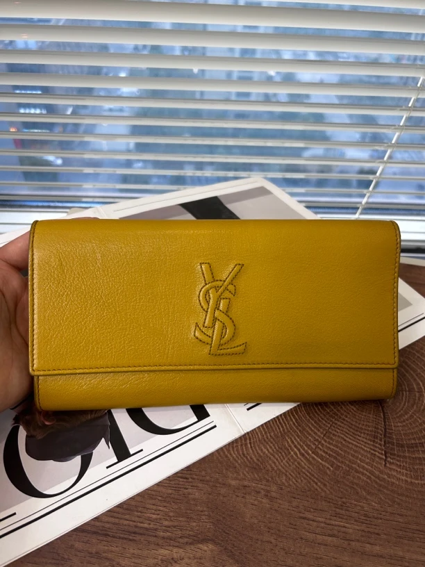95新 YSL/圣罗兰 时尚简约手拿包百搭风格