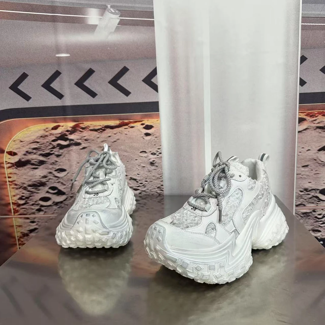 7721-910新款春夏2025爆款单里高级感时尚精品老爹鞋厚百搭众ins