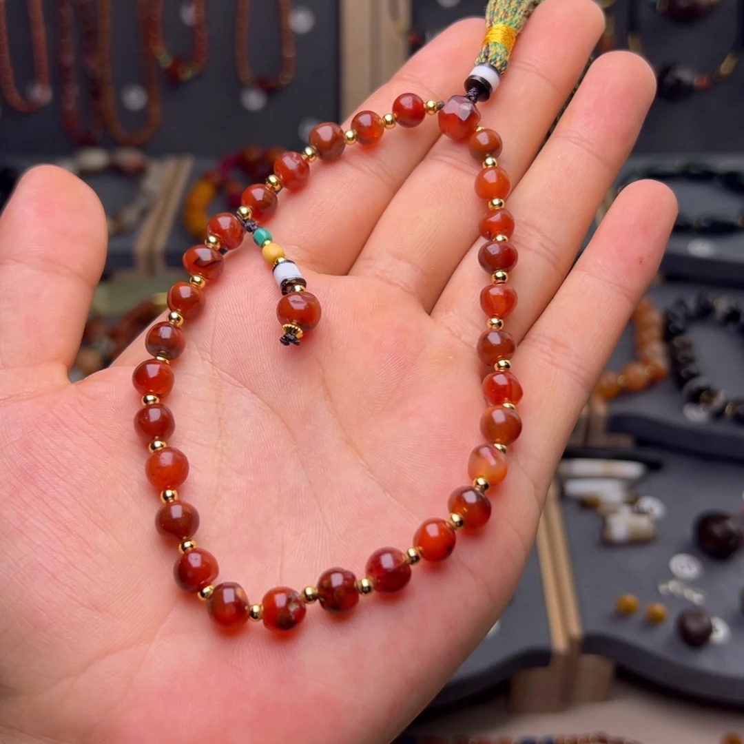 玛瑙/玉髓合金手链