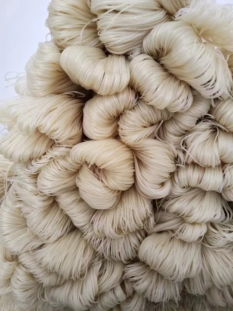 邵阳本地制作的高沙干米粉