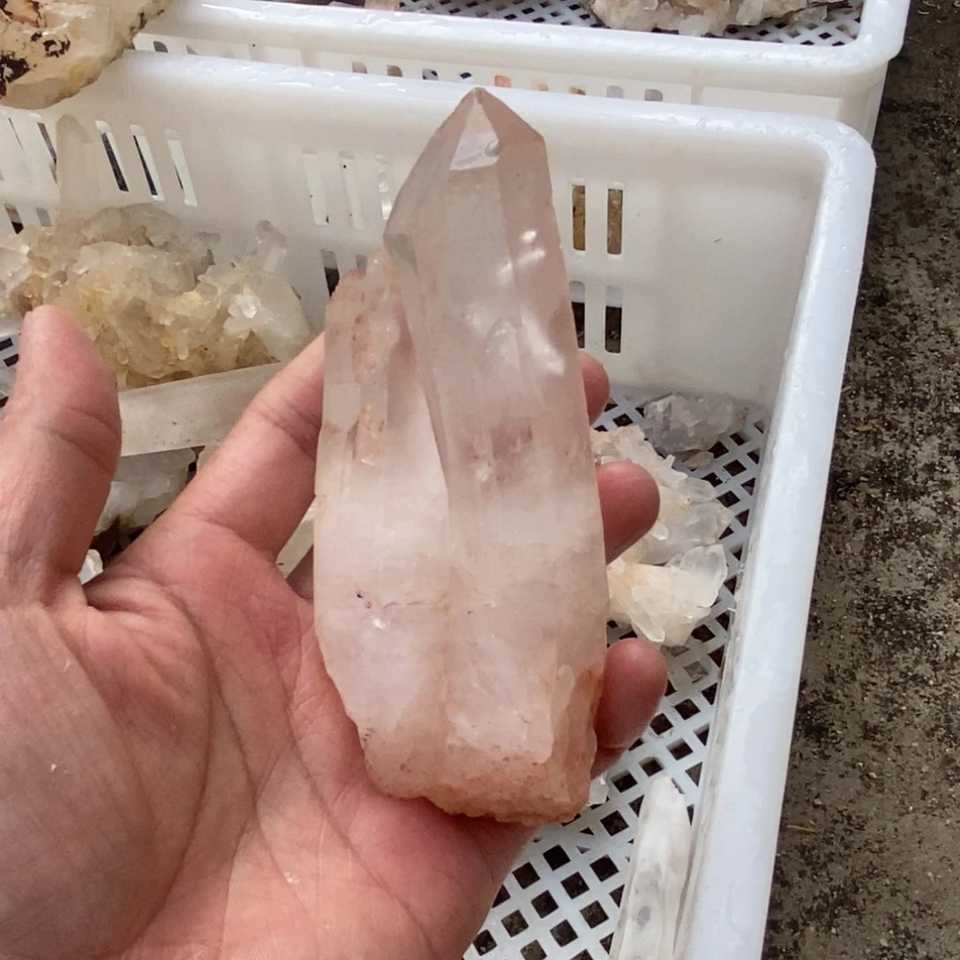 水晶水晶原石摆件未镶嵌