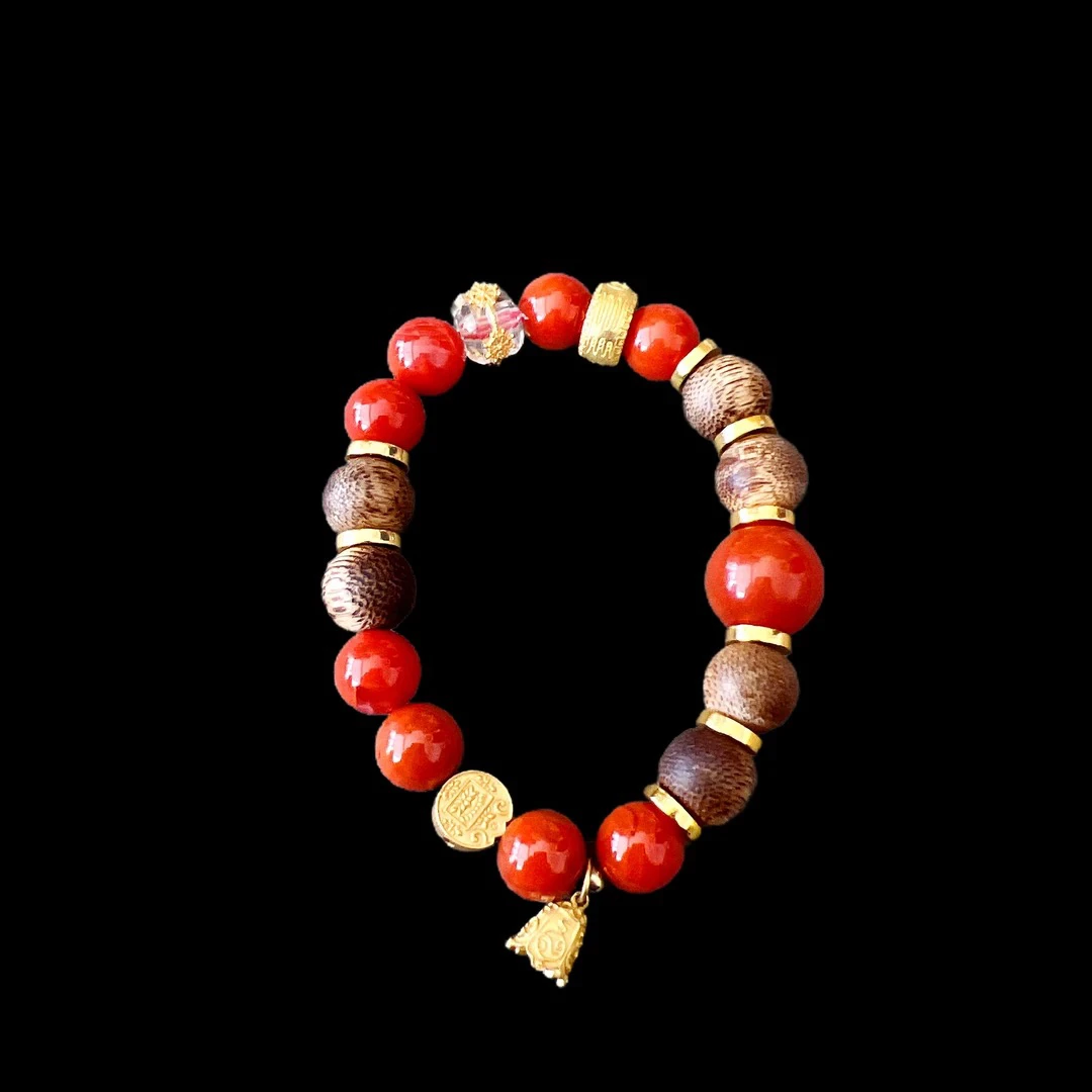 A1174 《聚鑫中古》南红手串多样性发一