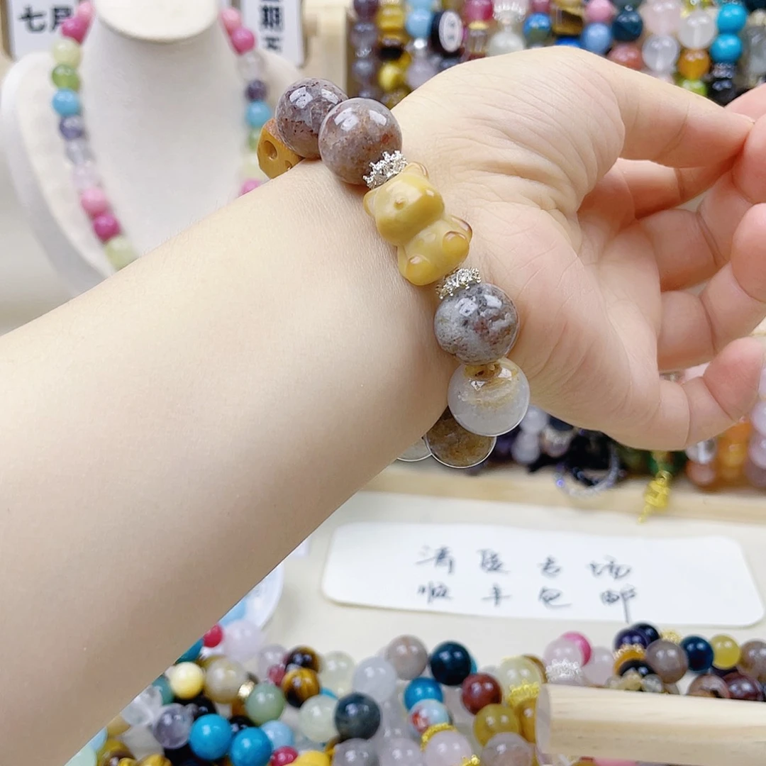 水晶手链银S925镶嵌