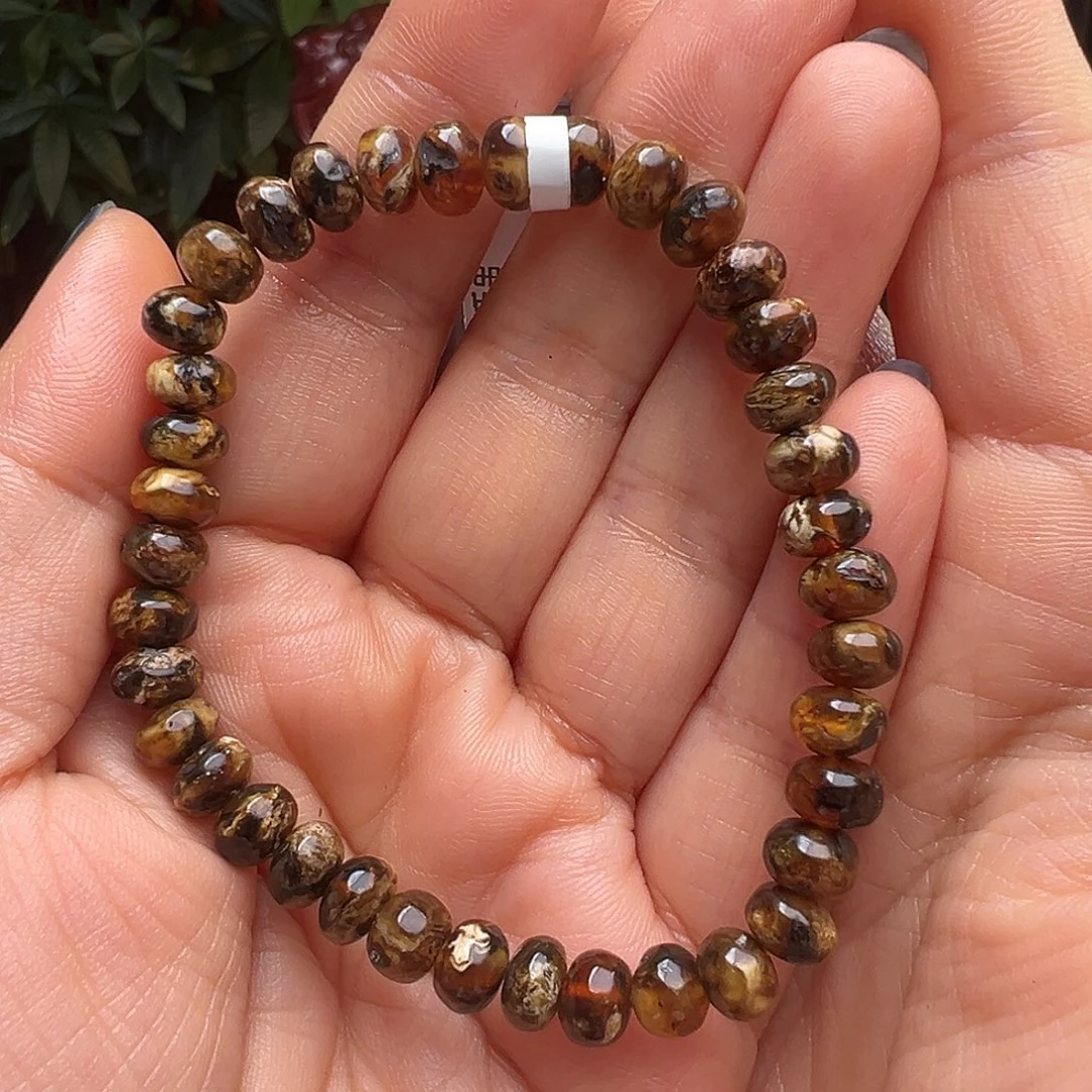 琥珀未镶嵌裸石抚顺琥珀10519六