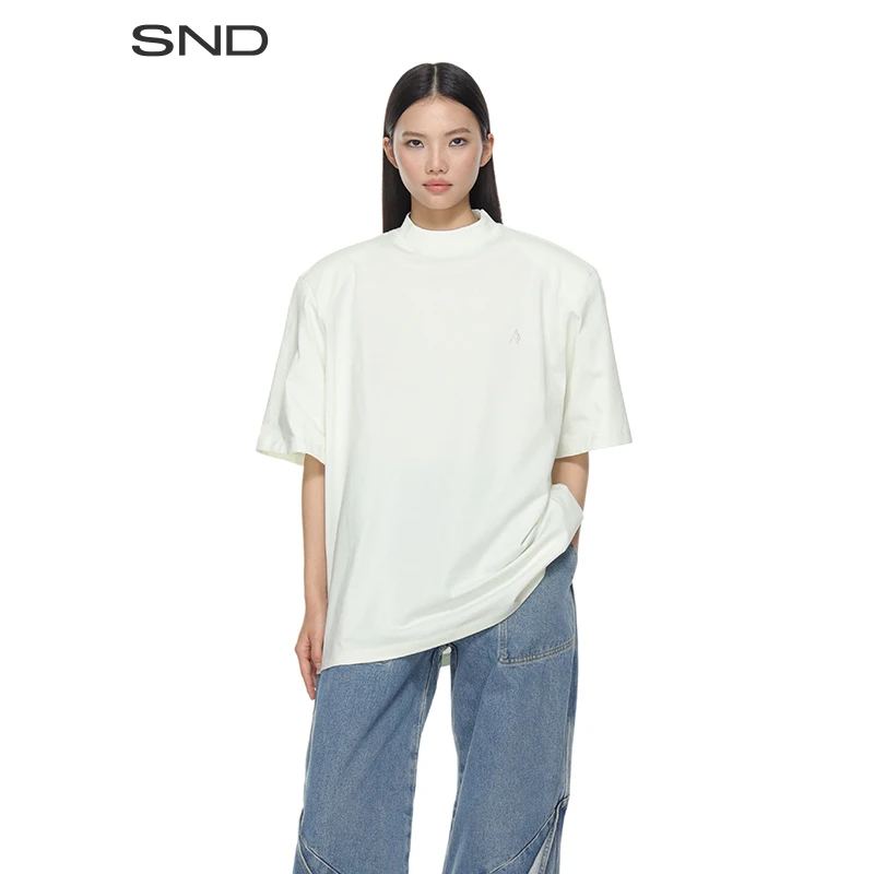 【THE ATTICO 设计师品牌】SND AW24 标志T恤 时尚休闲女款宽松