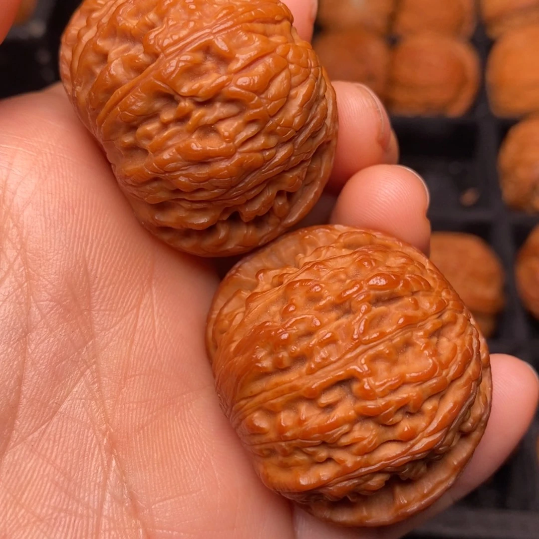 文玩核桃把件秦岭野生核桃