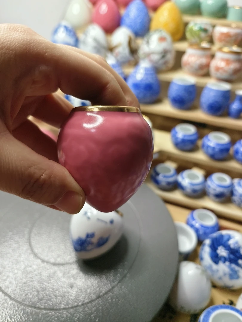 小鸡心两个1.2竹杯把鸟食罐