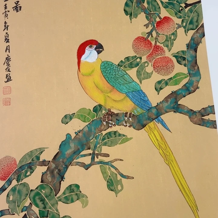 手绘作品你买过的直播间
