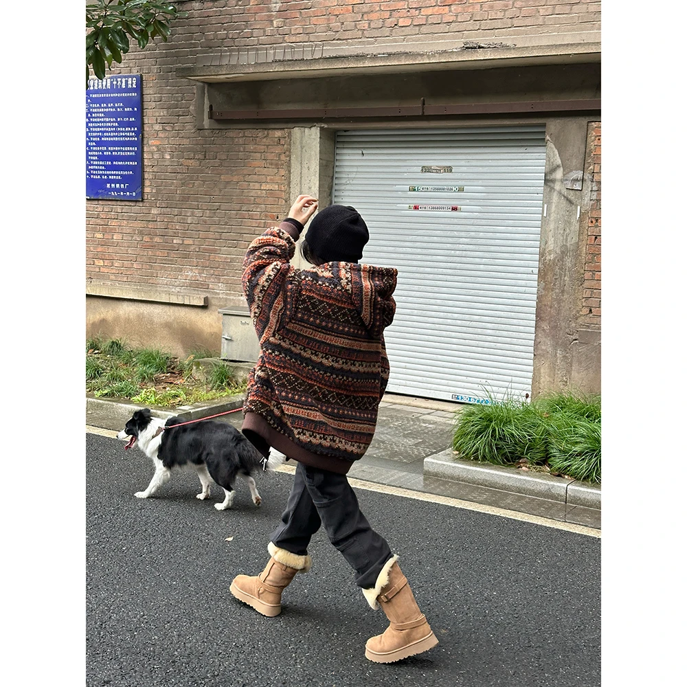 SHIIEELL加绒舒适时尚中筒鞋P1125