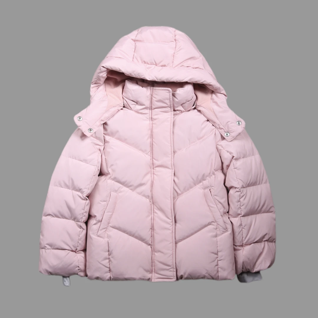 儿童外套连帽可拆卸抓绒内衬防风袖口保暖秋冬户外运动短款时尚