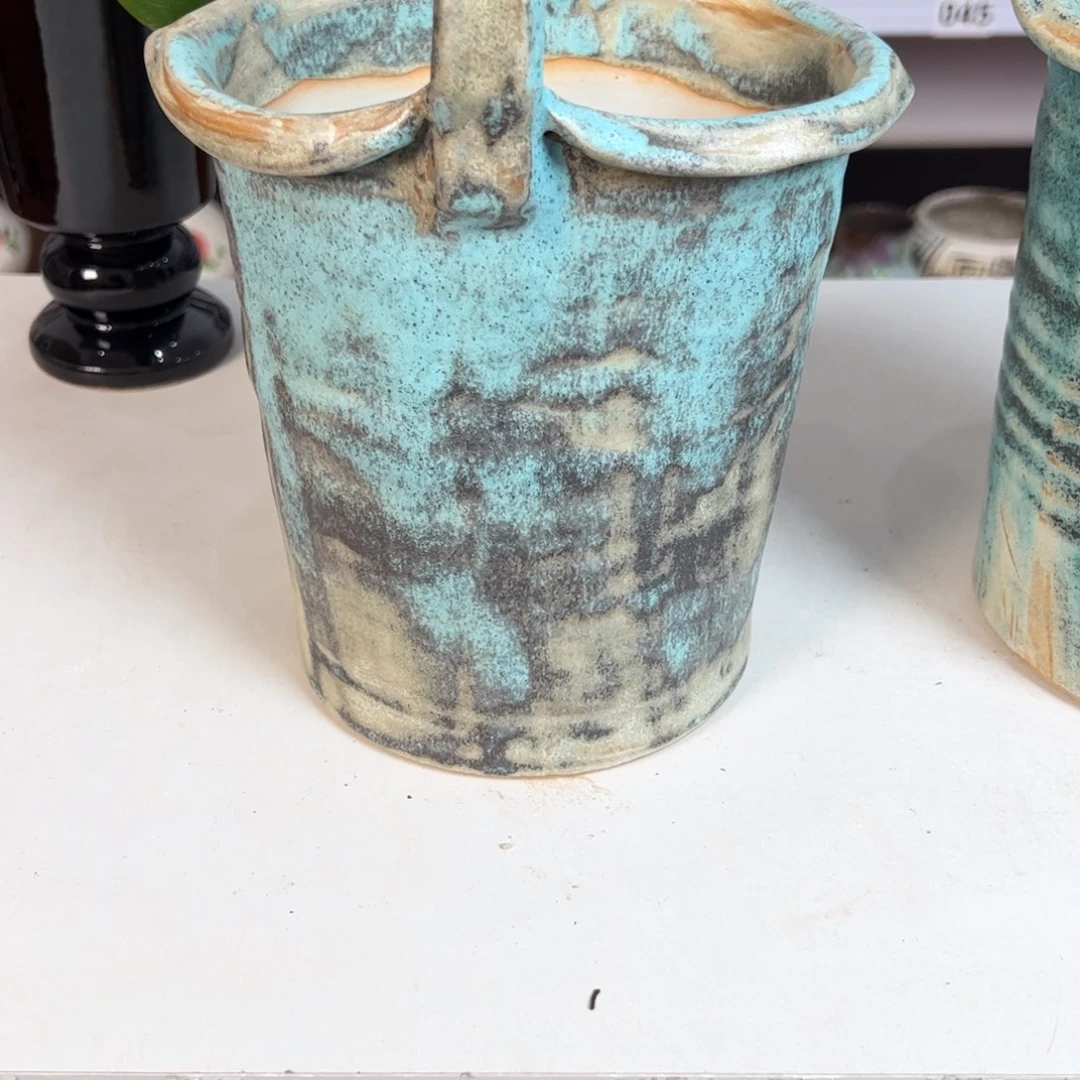 来***碗景德镇手工花盆打孔