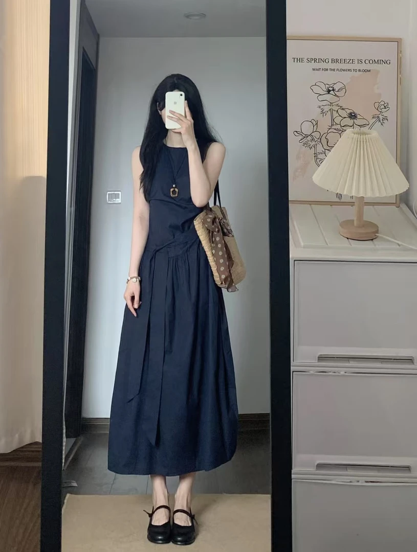 （01-60）新款显瘦裙子时尚短裤镂空上衣气质背带温柔风连衣裙