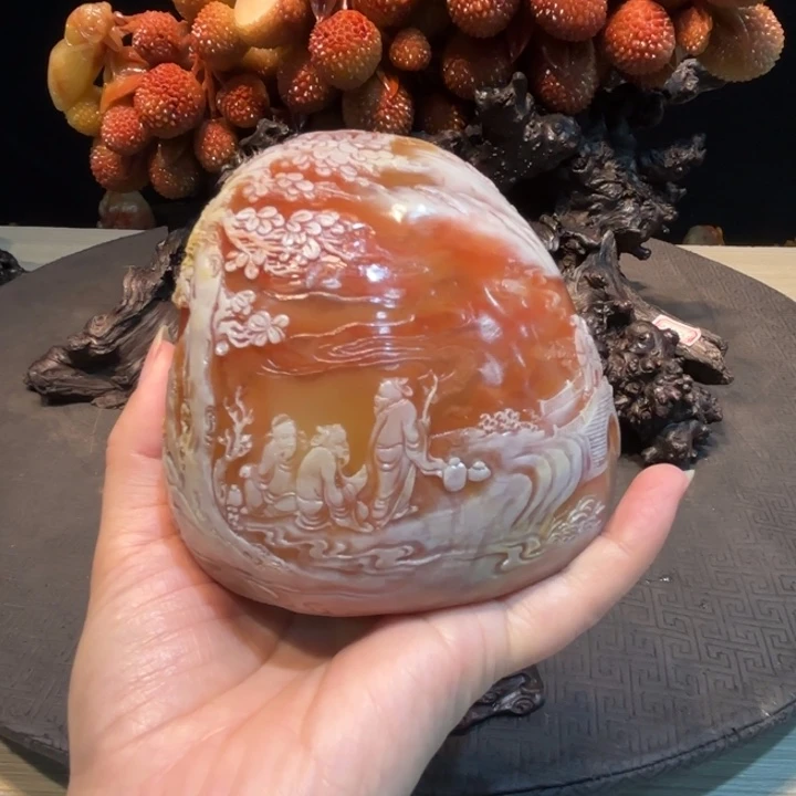 孙***巨寿山石寿山石摆件