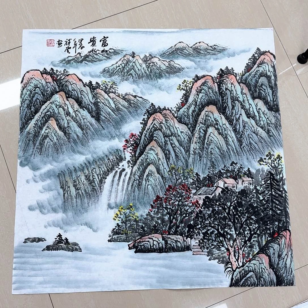 国画国画作品集一卷