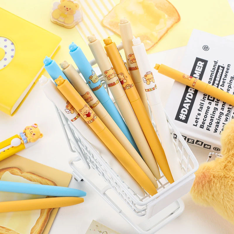 一木林臻选-奶酪小熊转转乐中性笔-0610-0180