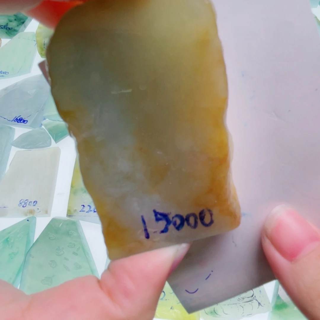 煌***脖定制翡翠未镶嵌翡翠