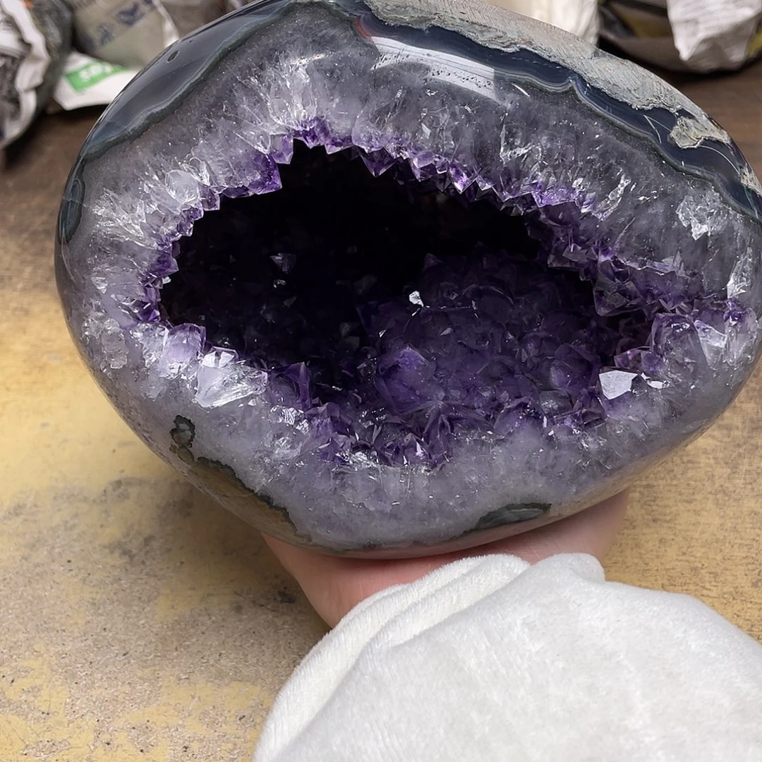 深***爱未镶嵌大型摆件（非配饰）紫晶