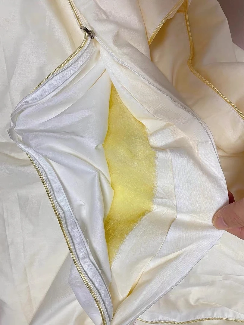 精品黄金蚕丝被高颜值