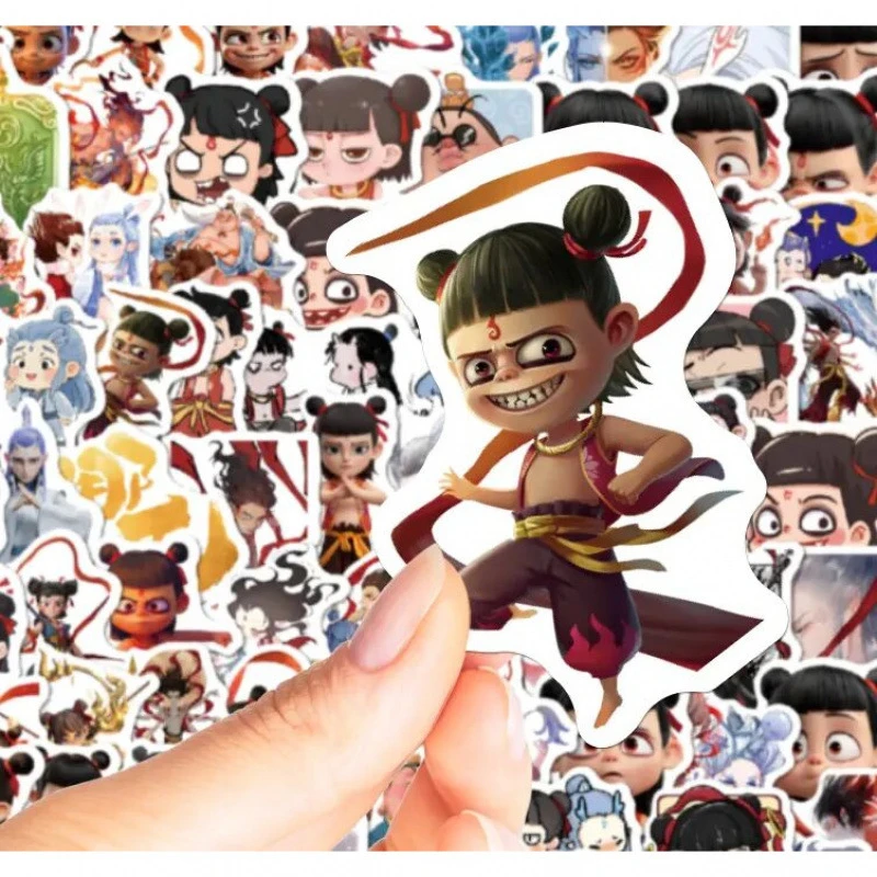 魔丸哪咤贴纸哪吒之魔童闹海系列周边敖丙降世卡通小贴画手机贴纸