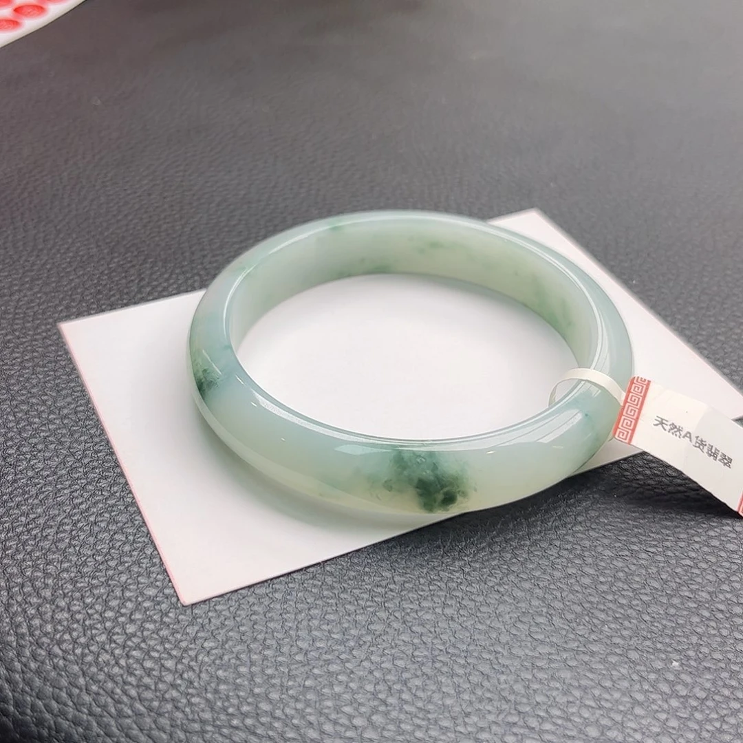 翡翠未镶嵌手镯59-60号12