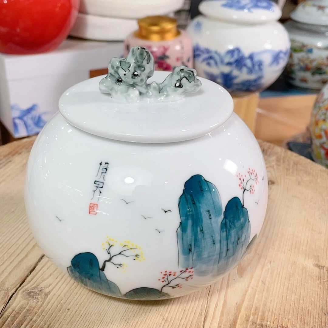 【闪购商品】罐陶瓷茶叶罐密封罐