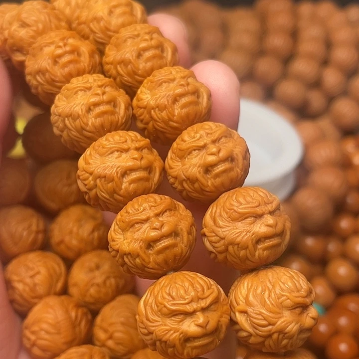 猴头核桃手串永**惜黑神