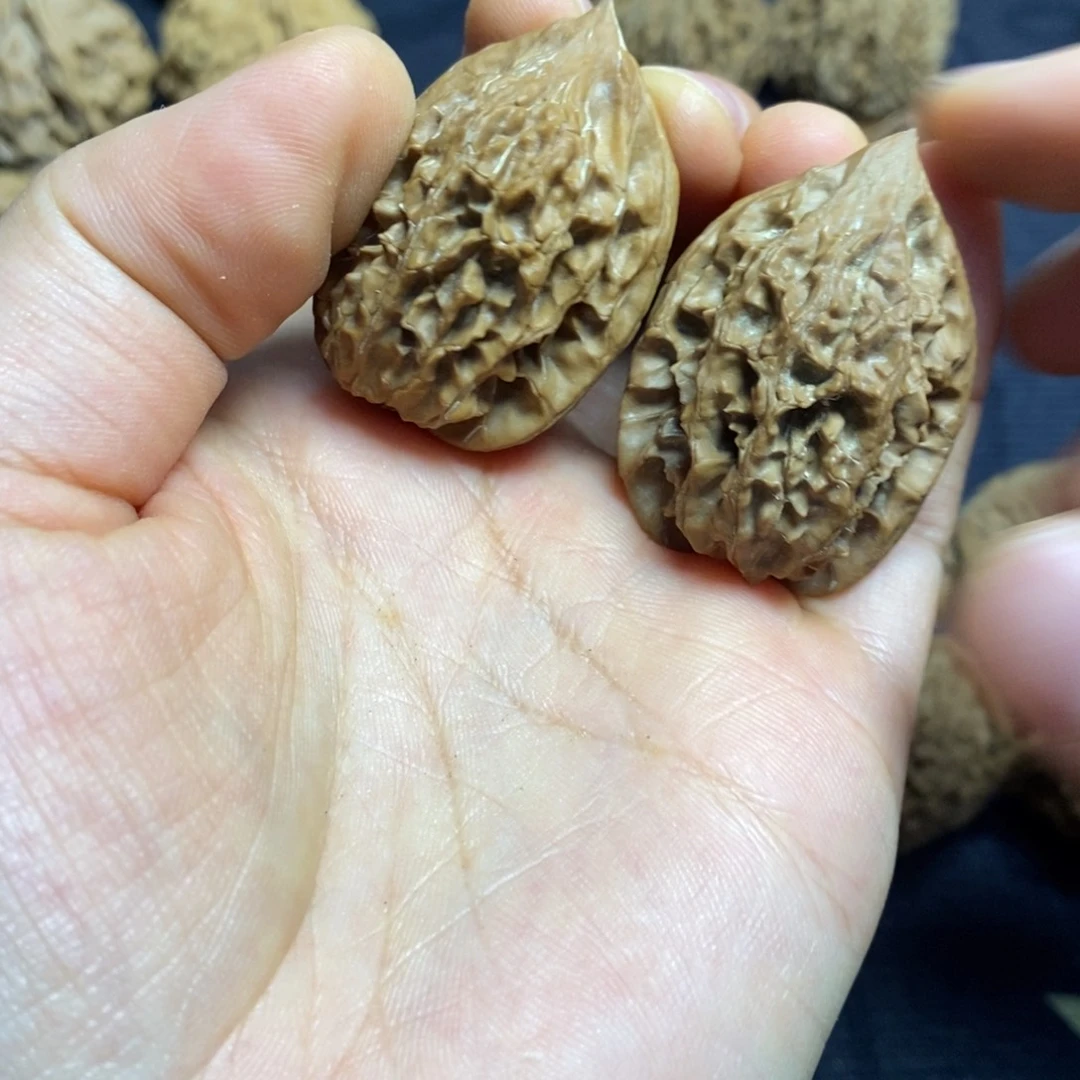 文玩核桃把件秦岭鸡心28