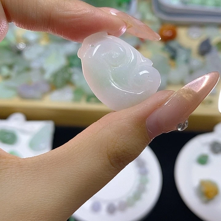 翡翠散珠天然缅甸翡翠