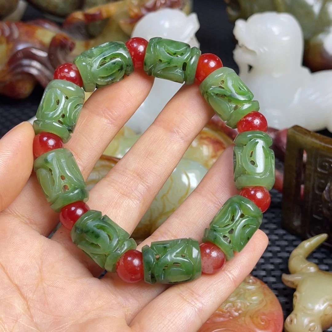 和田玉未镶嵌挂件磊