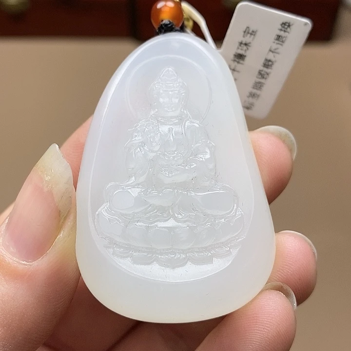 和田玉挂件未镶嵌F