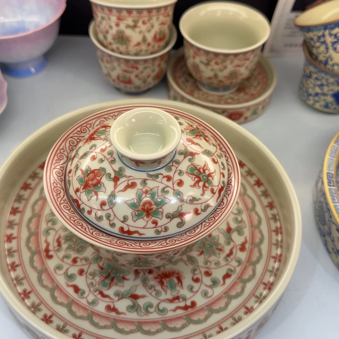 这些盖碗真好看！！！