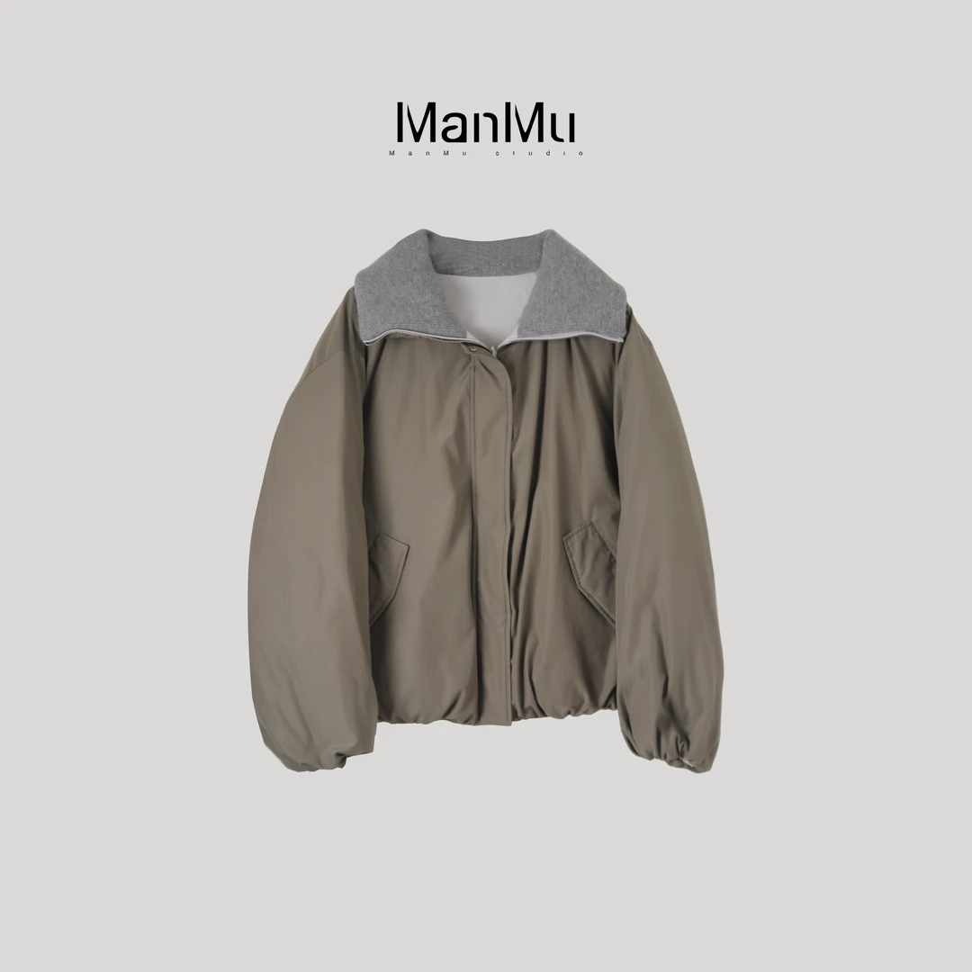 满目ManMu 【张琪专属】95鹅绒秋冬时尚百搭鹅绒服350320