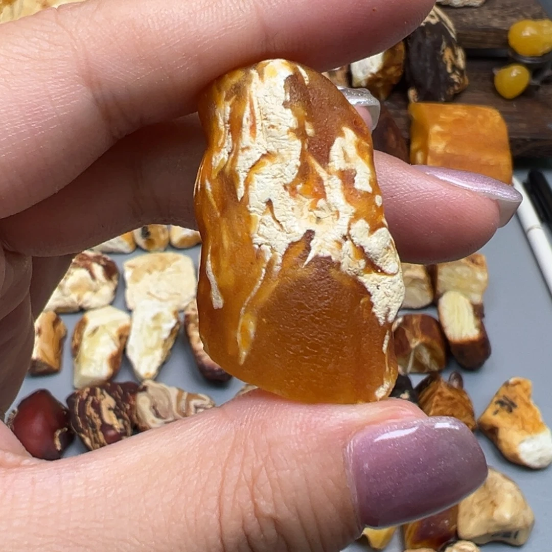 未镶嵌定制琥珀蜜蜡