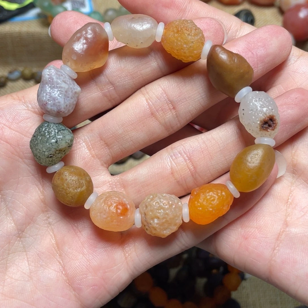 玛瑙/玉髓手链合金