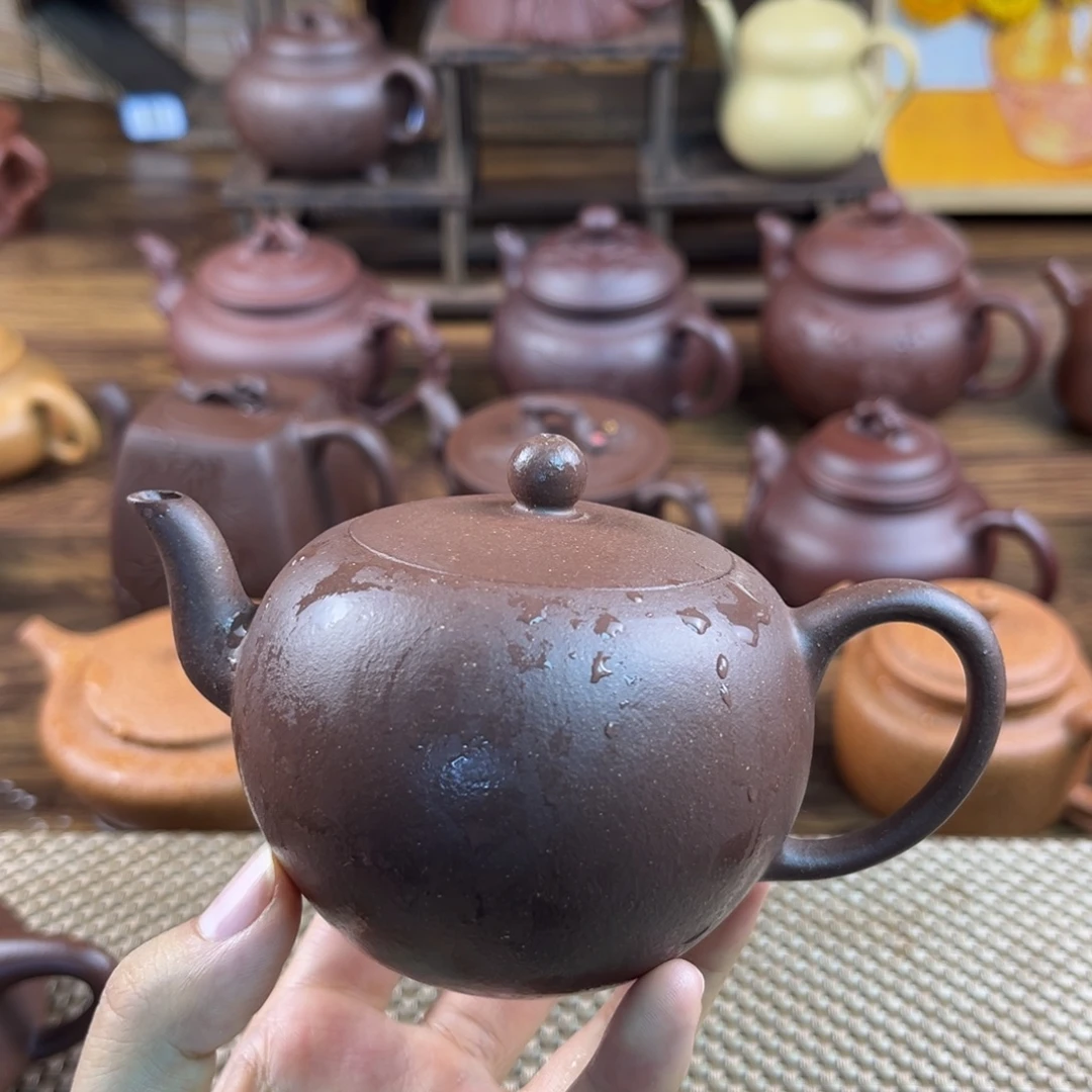 茶壶紫砂手工制作